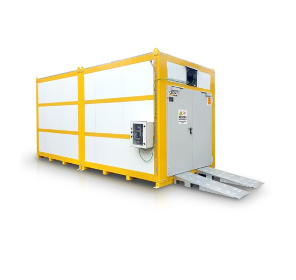 Modular walk-in containers